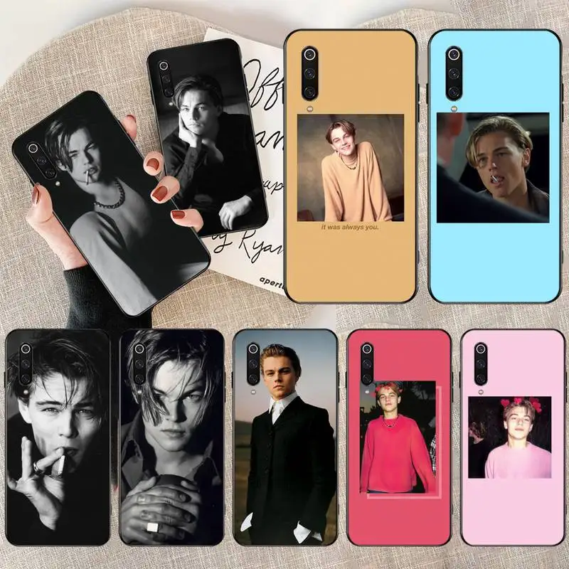

cool Leonardo Dicaprio young Luxury Phone Case for Xiaomi Mi10 10Pro 10 lite Mi9 9SE 8SE Pocophone F1 Mi8 Lite