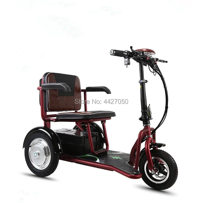 

New Product Lightweight Folding Electric Mobility Scooter Wheelchair For Elderly And Handicapped