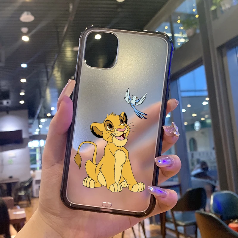 Чехол для телефона с изображением Льва из мультфильма iPhone 11 X XR Xs Max 8 7 Plus
