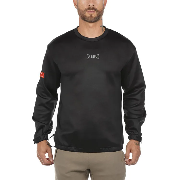 

Men's Gym Jacket Fitness Sweatshirt O-Neck Fashion Pullover Training Sportswear Bodybuilding Workout Clothing Running Jackets