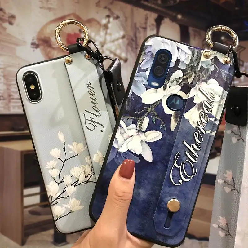 Ремешок на запястье для MOTO ONE Vision/P40/P50 ремешок откидная подставка Мягкий