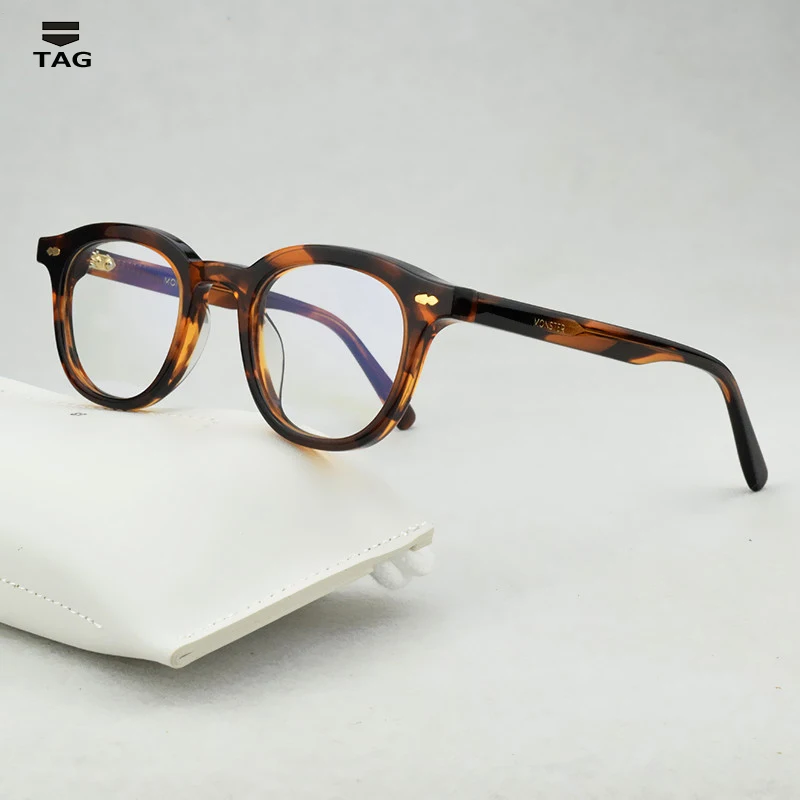 Дизайнерские винтажные очки в Корейском стиле оптические оправы для мужчин и