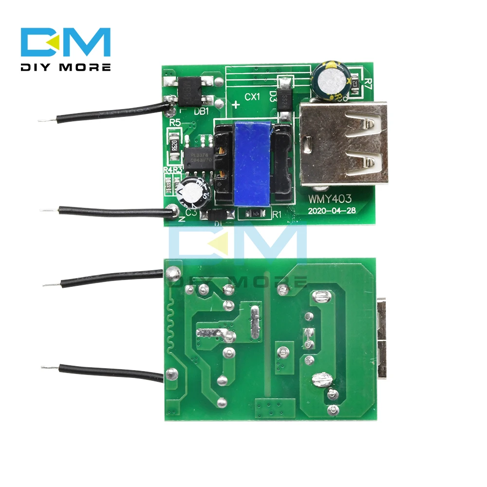 12V 24V 36V 48V 72V 5V 1A понижающий преобразователь стабилизатор DC модуль USB