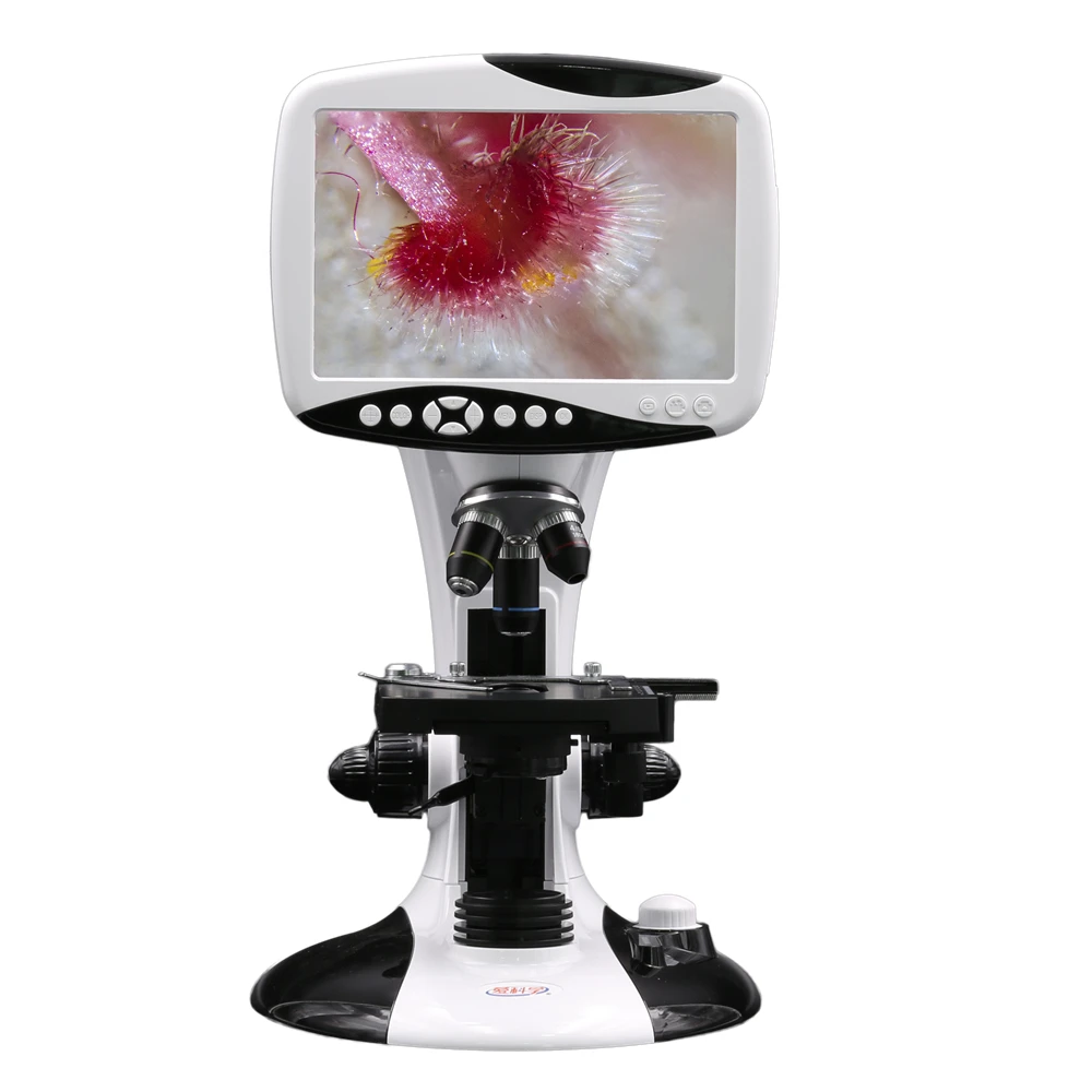 

Цифровой биологический стерео микроскоп TS1 с ЖК-дисплеем, 4x, 10x, 40x, объектив 5,0 м, пиксельный экран