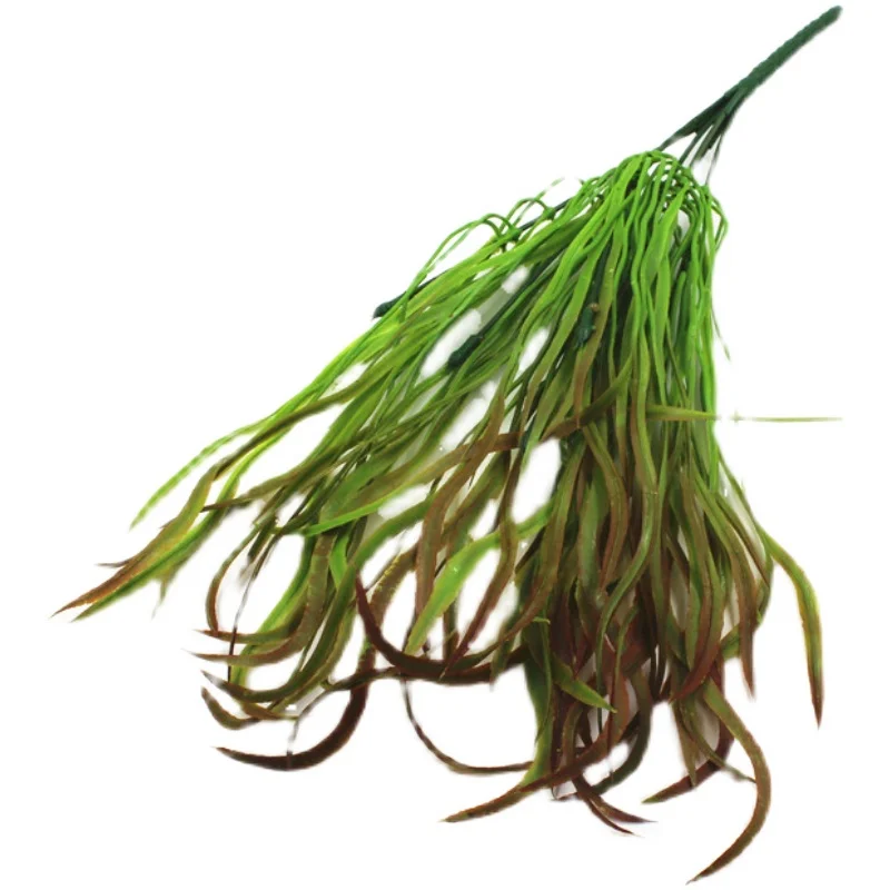 

Chinese Alpine Rush Multi colors Branches Foliage Plants Preserved Greenery