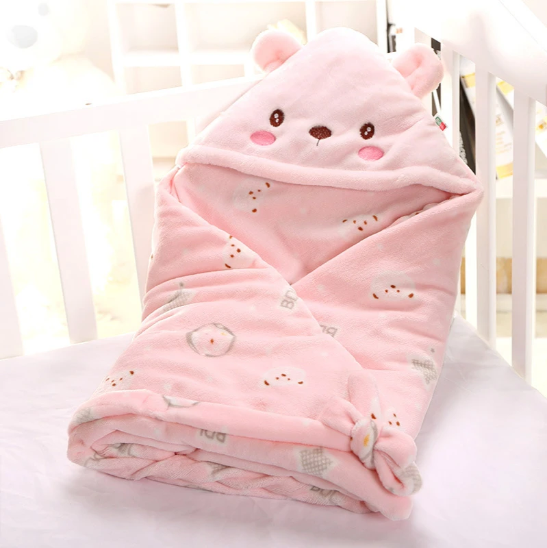 

Winter Autumn Cotton Infant Baby Sleeping Bag Envelope For Newborn Baby Bedding Wrap Sleepsack Cartoon Baby Blanket Swaddling