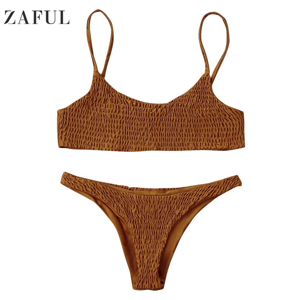 ZAFUL Топ Бикини на бретельках и трусики|Купальники| |