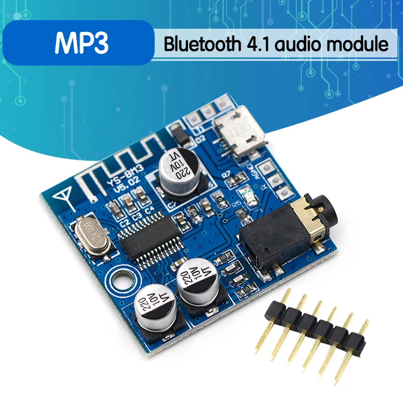 MP3 Bluetooth аудио модуль Динамик без потерь декодирующая плата DIY Автомобильный