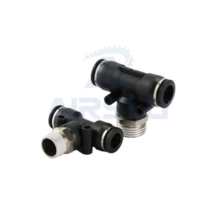 PB Series Male Branch Tee Quick-acting Air Pipe Cylinder Solenoid Valve PB6-01 PB8-02 PB10-03 PB12-04