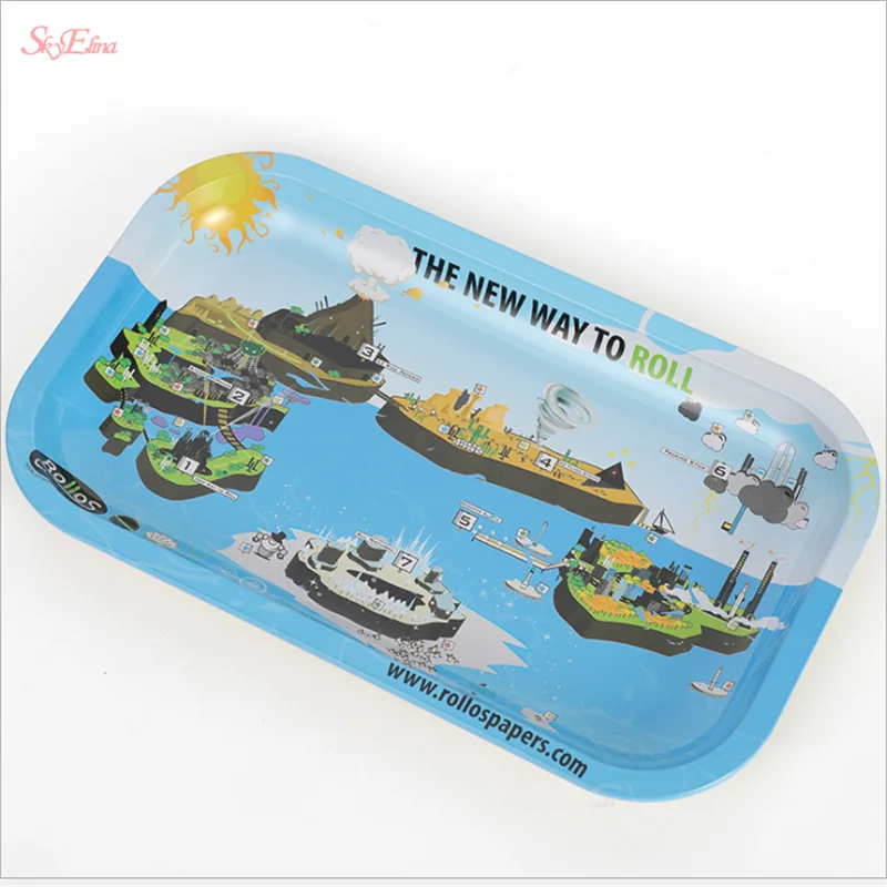 Металлический Лоток для табака и трав 18 х14 см | Дом сад