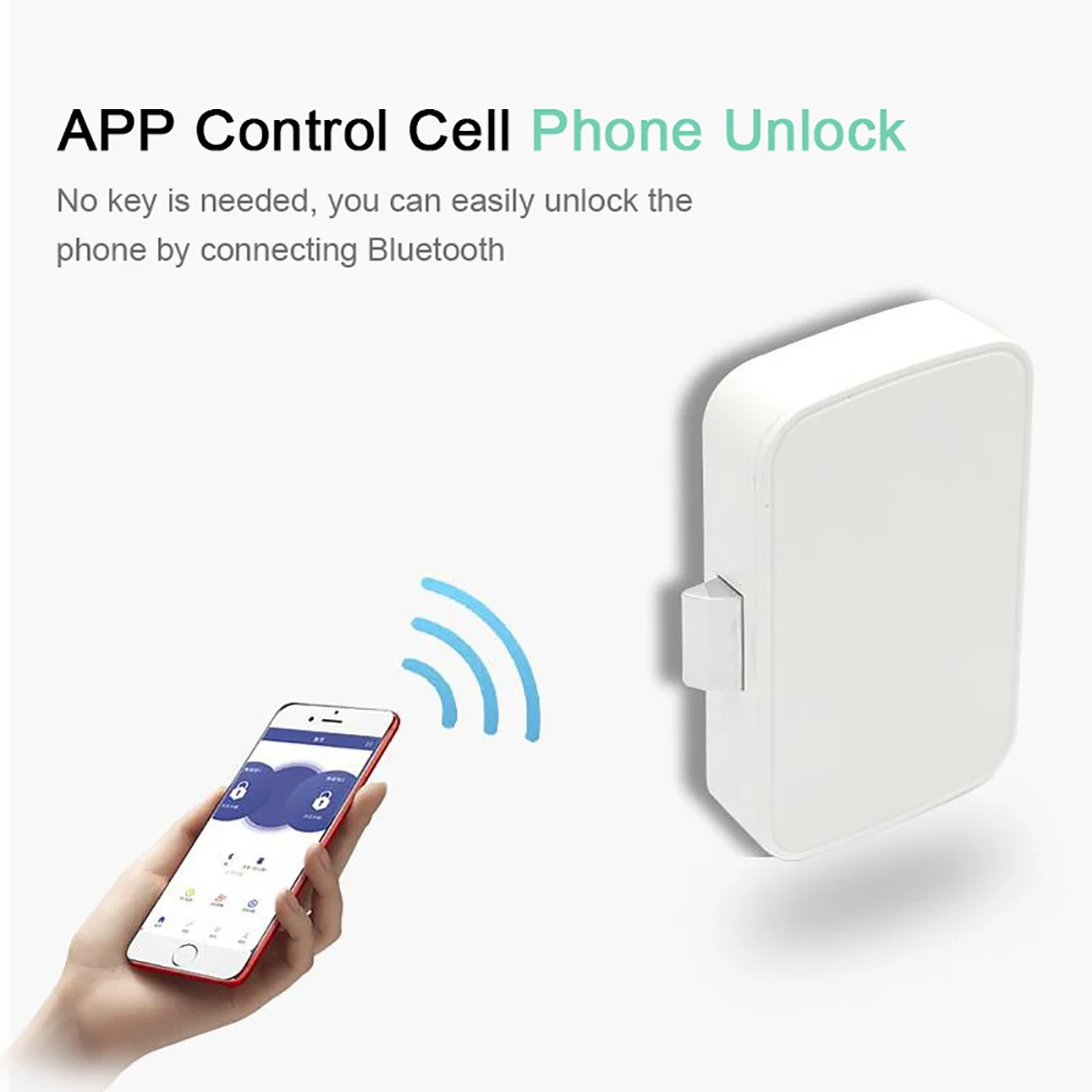 

Intelligent Electronic Bluetooth Lock Wireless App Control File Lock Shoe Storage Cabinet Lock Drawer Furniture Lock