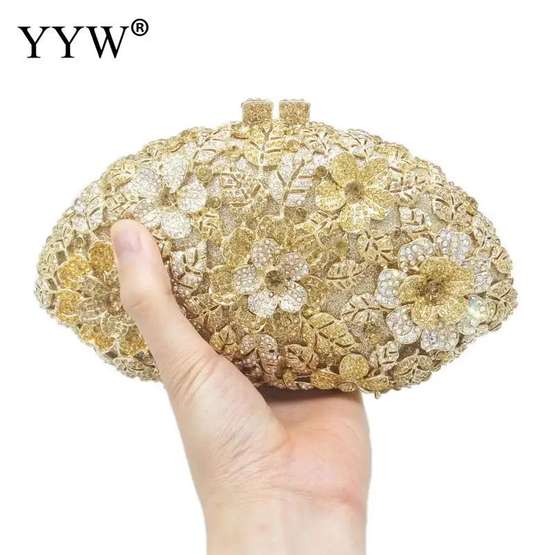 

Elegant Clutch Bag Women Wedding Elegant Handbags Bridal Clutches Bag Rhinestone Mini Diamonds Clutch Bag Chain Crossbody Bag