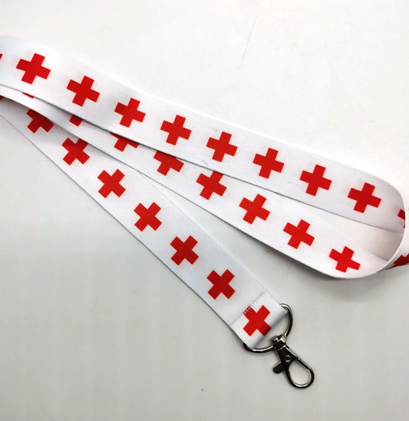 Продажа в розницу по 1 штуке с принтом медсестры ремешки Чехлы для бейджа