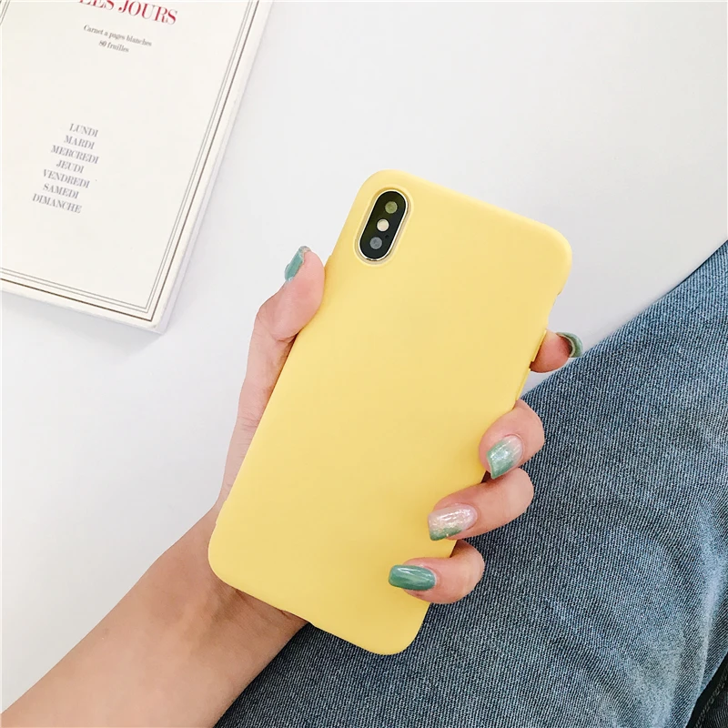 HUANG XLS2C19 Цветной Мягкий силиконовый чехол для Xiao mi Red mi Note 6 5 7 8 Pro Red mi 7 6A 7A K20 Pro матовый чехол для Xiaomi mi 9 SE mi 9T mi 8 Lite 5x - Цвет: HUANG XLS2C19