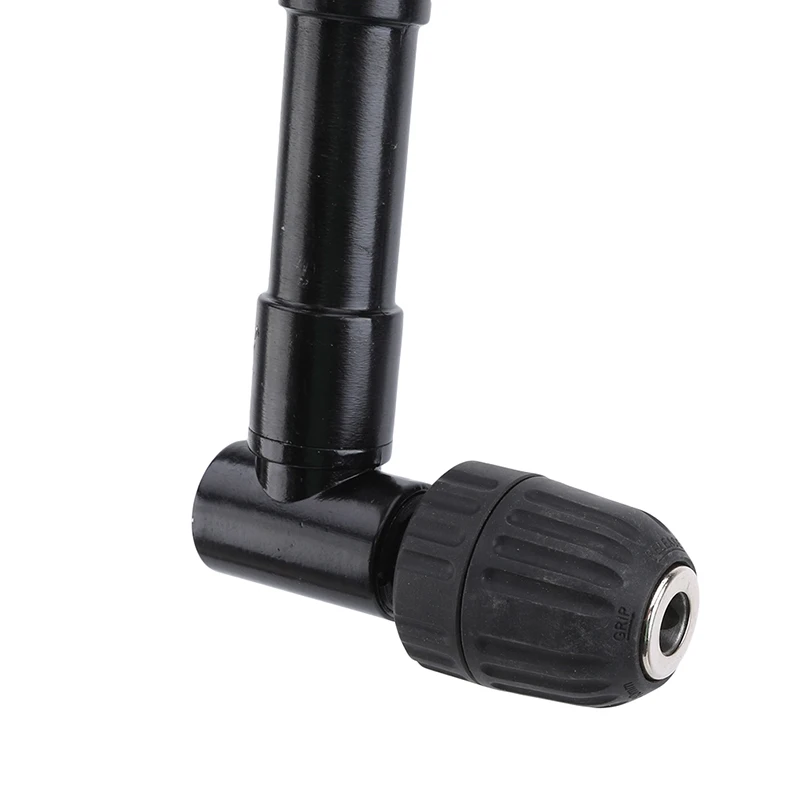 

90 Degree Keyless Chuck Impact Cordless Drill Handle Right Angle Drill Attachment Adapter Power Tool Supplies