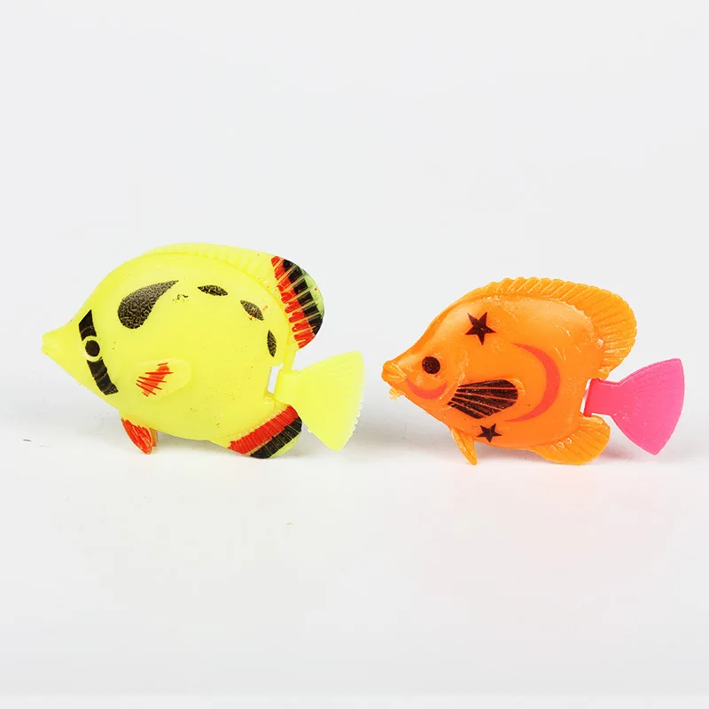 3 шт./лот * модель аквариума искусственная рыба пластиковая плавающая