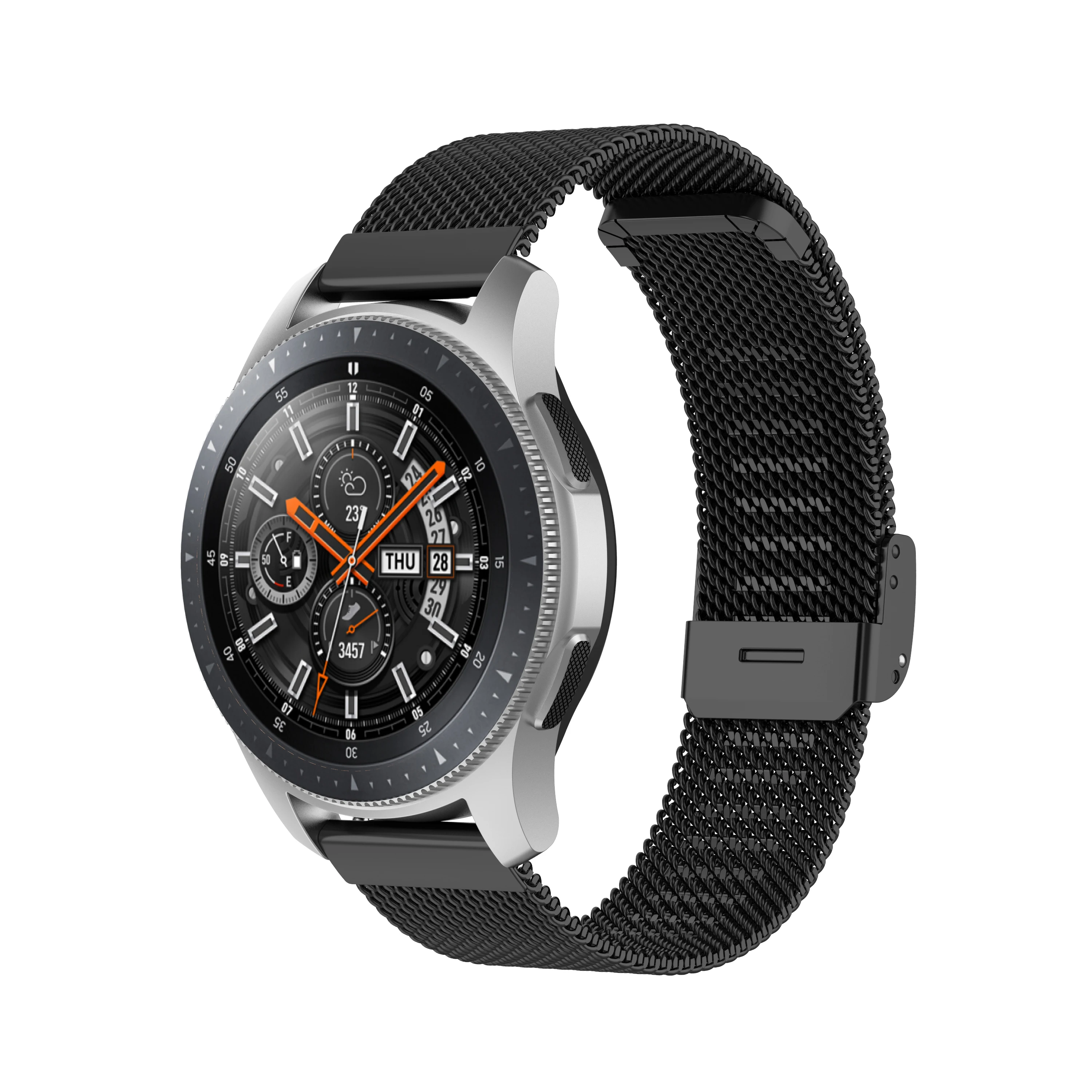 Ремешок Миланская петля из нержавеющей стали для Samsung Galaxy watch 46 мм 42 | Наручные