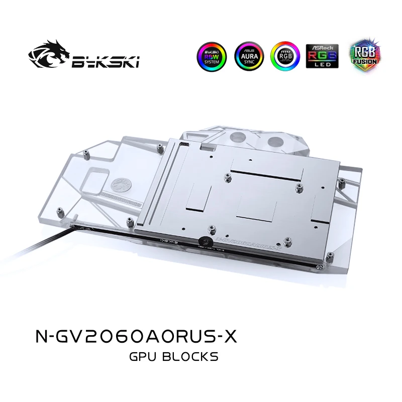 

Bykski N-GV2060AORUS-X GPU Water Cooling Block For Gigabyte AORUS RTX 2060 Xtreme 6G