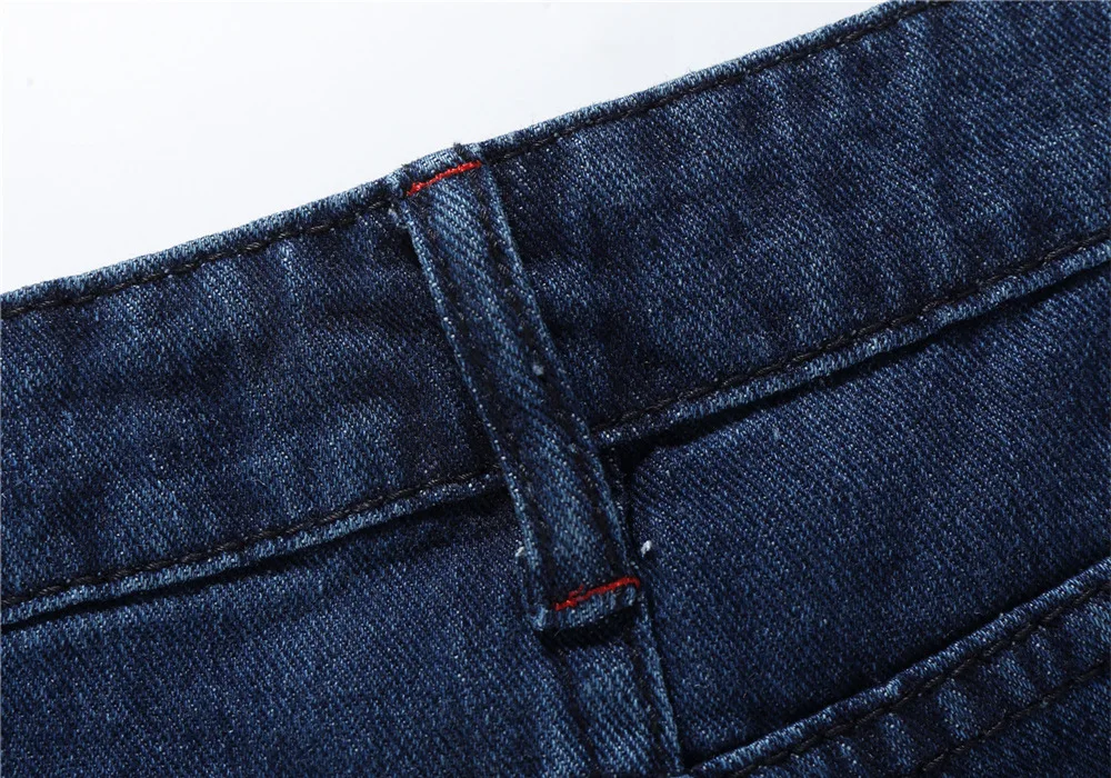 

2020 Men's Jeans New Hole Slim Trousers Denim Elastic Skinny Cotton Male Streetwear Male Pencil Pants Jeans Jeans Men