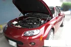 Передняя крышка капота, газовые стойки, поддержка подъема, амортизатор из углеродного волокна для Mazda Miata MX5 NC 2006-2014