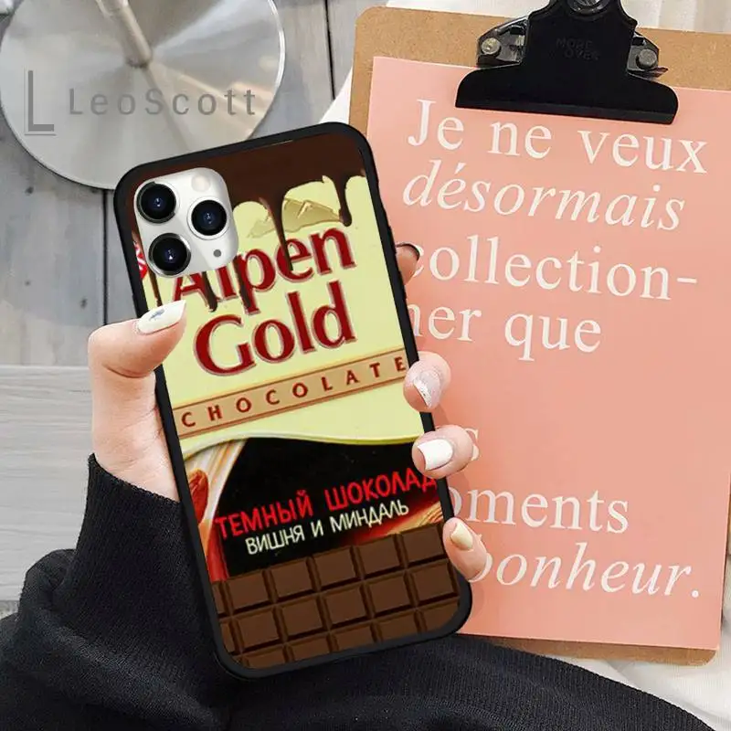 

Russian chocolate food Phone Case for iPhone 11 12 pro XS MAX 8 7 6 6S Plus X 5S SE 2020 XR