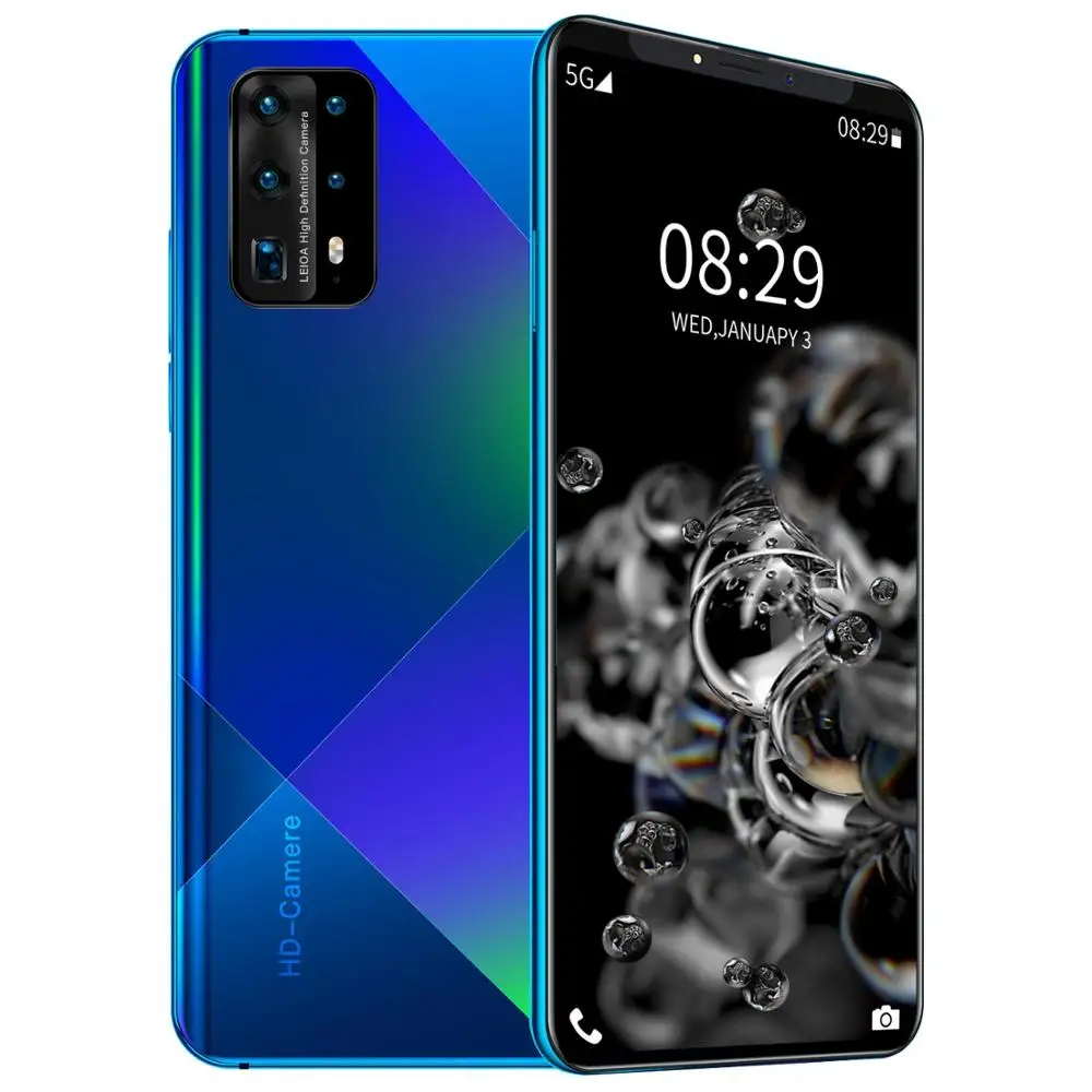 

New Galxy P40 Pro Deca Core 128/256GB 6.3 Inch Smart Phone 16+32MP 5000mAh Dual SIM Mobile Phone MTK6899 Andriod Phone Celular