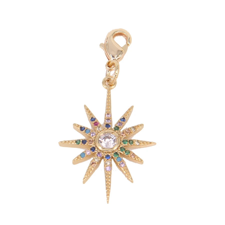 Hemiston Томас дерево глаз розовое солнце и луна Цвет циркон для женщин девушек