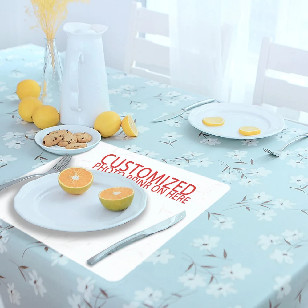 Изготовленные на заказ салфетки с принтом сделай сам теплоизоляционные коврики