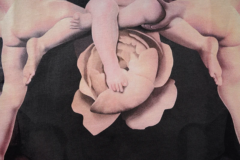 DUYOU мужские Ghosting Мария и ее с печатным рисунком футболки коротким рукавом летние