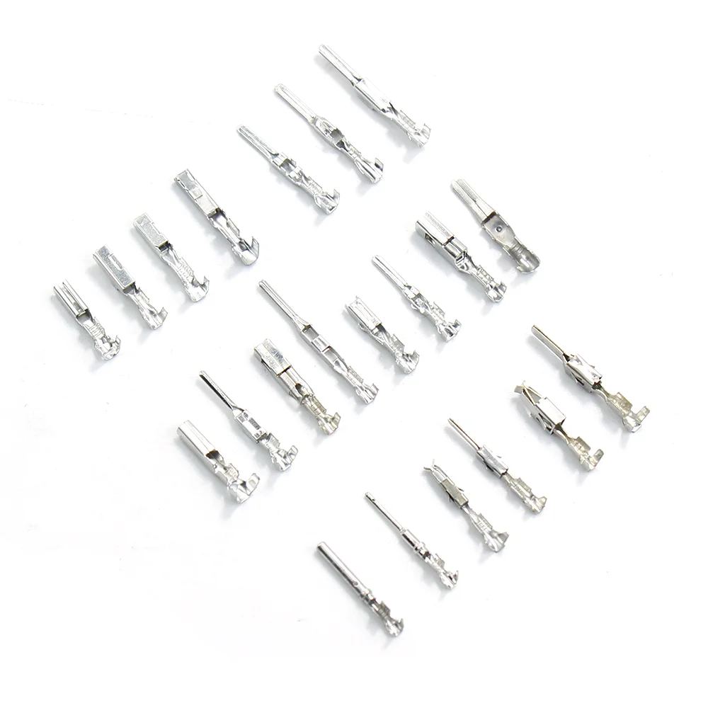 Automotive Connector 1/1.5/1.8/2.2/2.8/3.5mm Male Female Crimping Wire Terminals Electrical Pin Removal Car Non-Insulated Plug | Автомобили