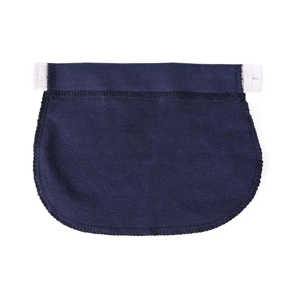Cotton-Blue Пояс для беременных; брюки для беременных; мягкие джинсы с эластичной резинкой на талии; регулируемый пояс - Цвет: Cotton-Blue