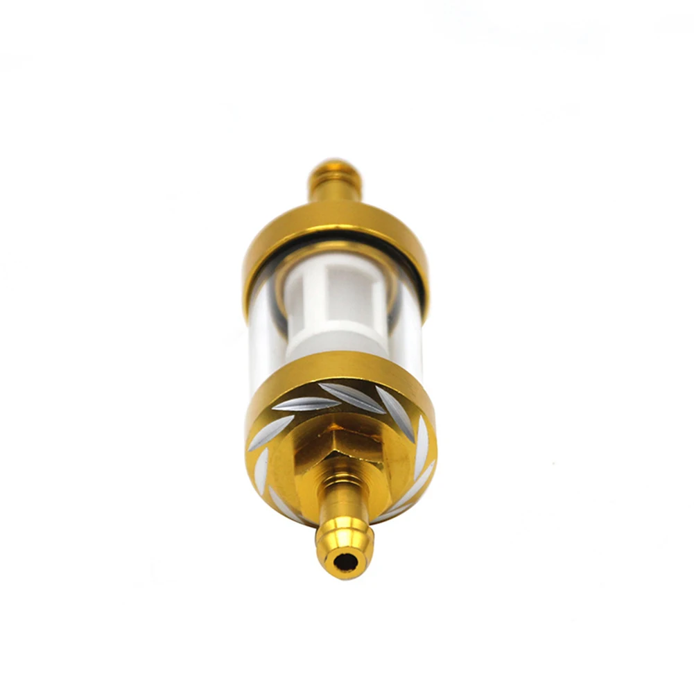 

Auto Parts Fuel Filter Professional Styling Easy Install Motorcycle Petrol Mini Engine Accessories Aluminum Alloy Car Universal