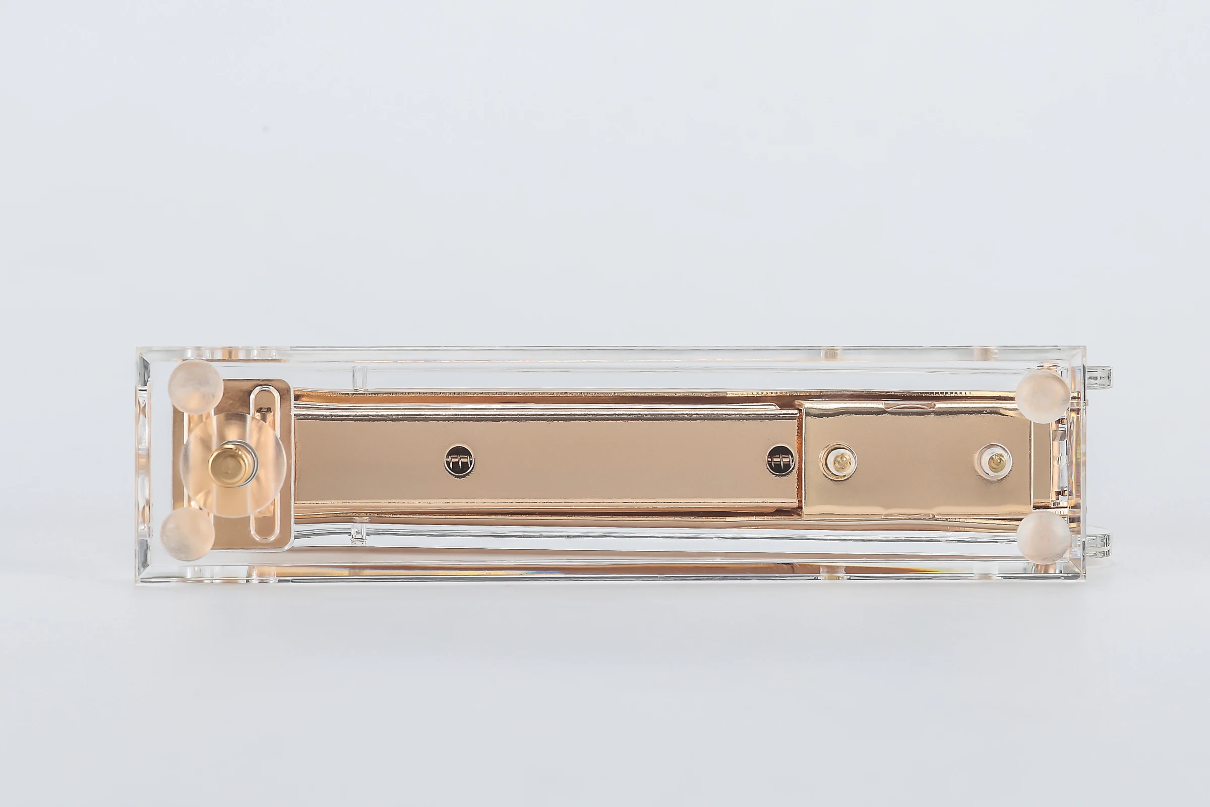 Акриловый Золотой Канцелярский набор: 1) степлер ножницы 1 фоторамка 4 &quotx