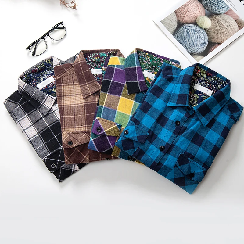 Рубашка в западном стиле с длинным рукавом новинка осенние женские блузки топы