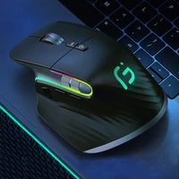 Type 2 4G Wireless Mouse Rechargeable Bluetooth Silent Ergonomic Computer 4000 DPI For Tablet Macbook Air Laptop Gaming Office