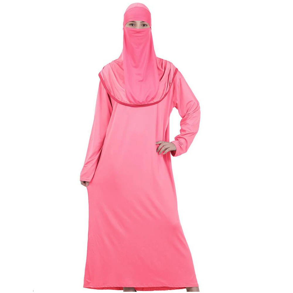 Burqa Khimar Muslim Hijab Abaya Islamic Niqab Nikab Burka Veil Prayer Set Kaftan Women Arab Robe Jilbab Clothing Ramadan | Тематическая