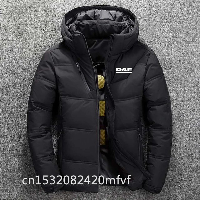 

Мужская зимняя куртка с перьями для DAF, Мужская Камуфляжная парка с капюшоном, мужские толстые куртки, сверхлегкая куртка на утином пуху, муж...
