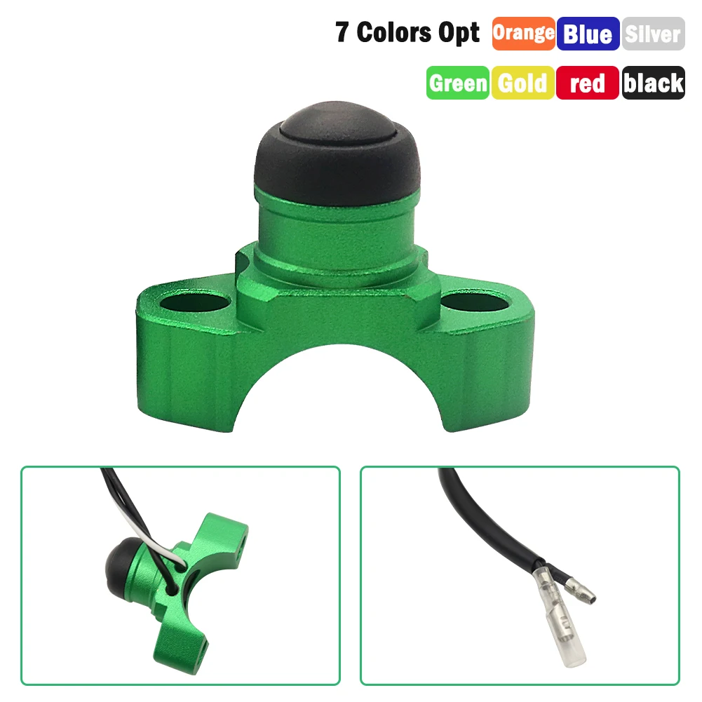 Универсальная кнопка переключения останова двигателя мотоцикла для YAMAHA HONDA KAWASAKI