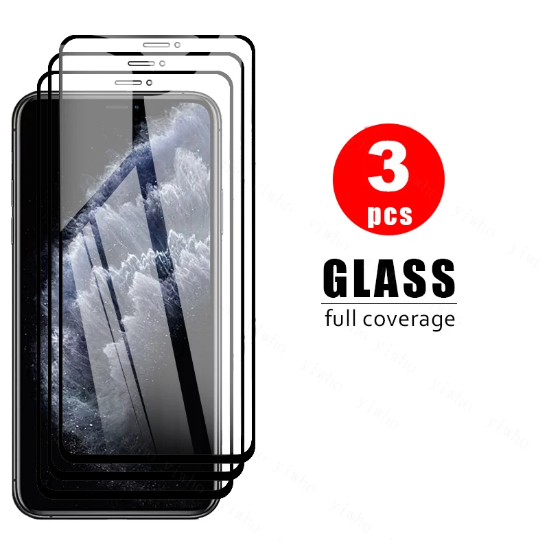 

3pcs Front Film for IPhone 11 12 Pro XR X XS Max Screen Protector Film on IPhone 7 6 8 6s Plus 5 5S SE 2020 Protectove Glas Film