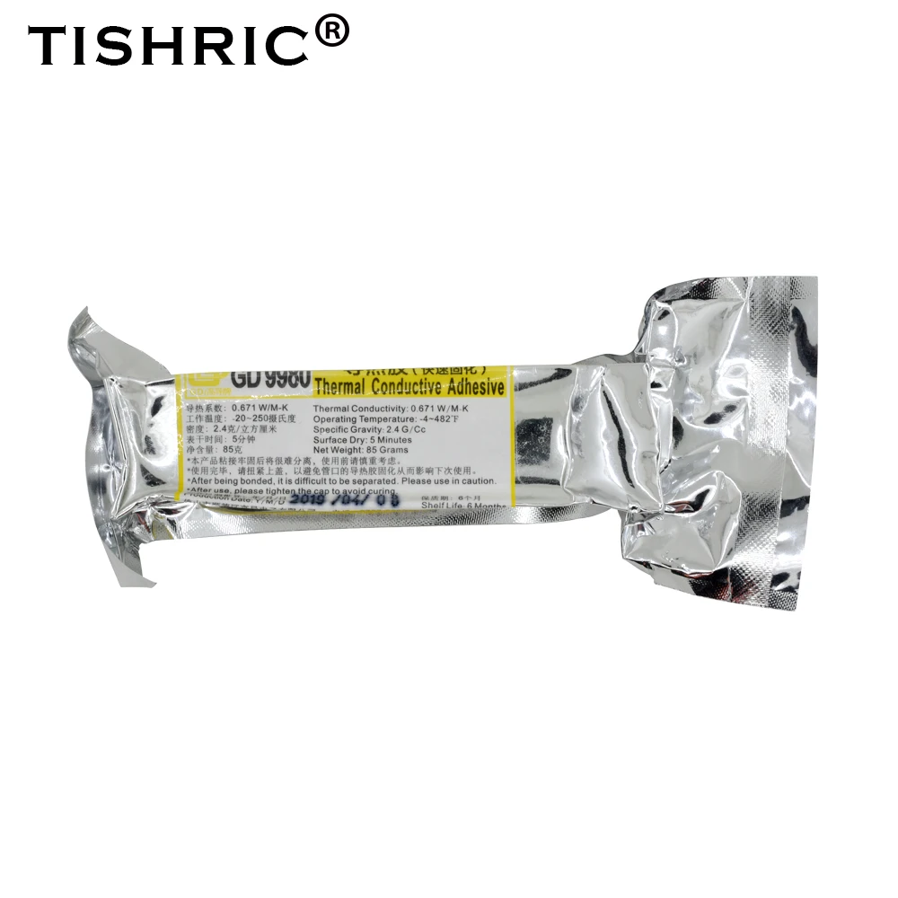 TISHRIC GD9980 85 г термопаста/смазка для ЦП/процессоров ПК вентилятор Радиатор ЦП