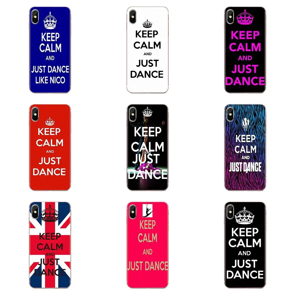 Для LG K50 Q6 Q7 Q8 Q60 X power 2 3 Nexus 5 5X V10 V20 V30 V40 Q Stylus TPU чехол для телефона Keep Calm And Just Dance