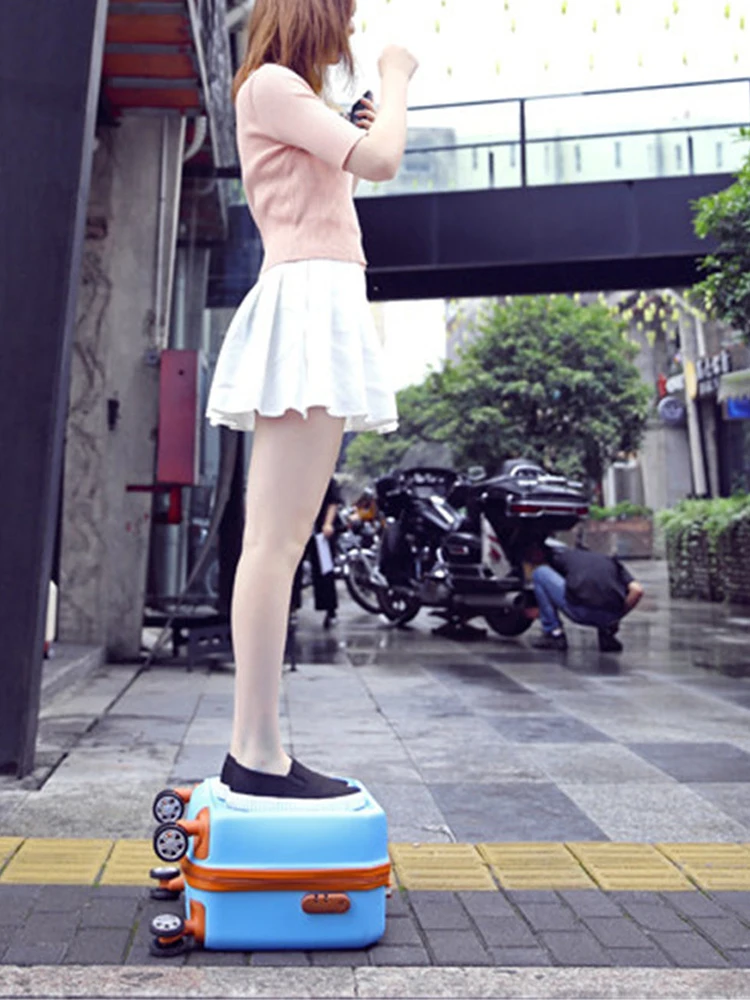 

Black Pink Yellow White Travel Suitcase16"Small-Scale Luggage Suitcases Boarding Case Suitcase Suit Travel Suitcases With Wheels