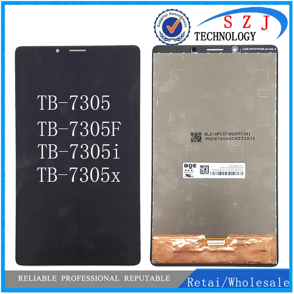 NEW Original 7" For Lenovo Tab M7 TB-7305 TB-7305F TB-7305i TB-7305x 3G 4G WIFI LCD Display and Touch Screen Digitizer Assembly