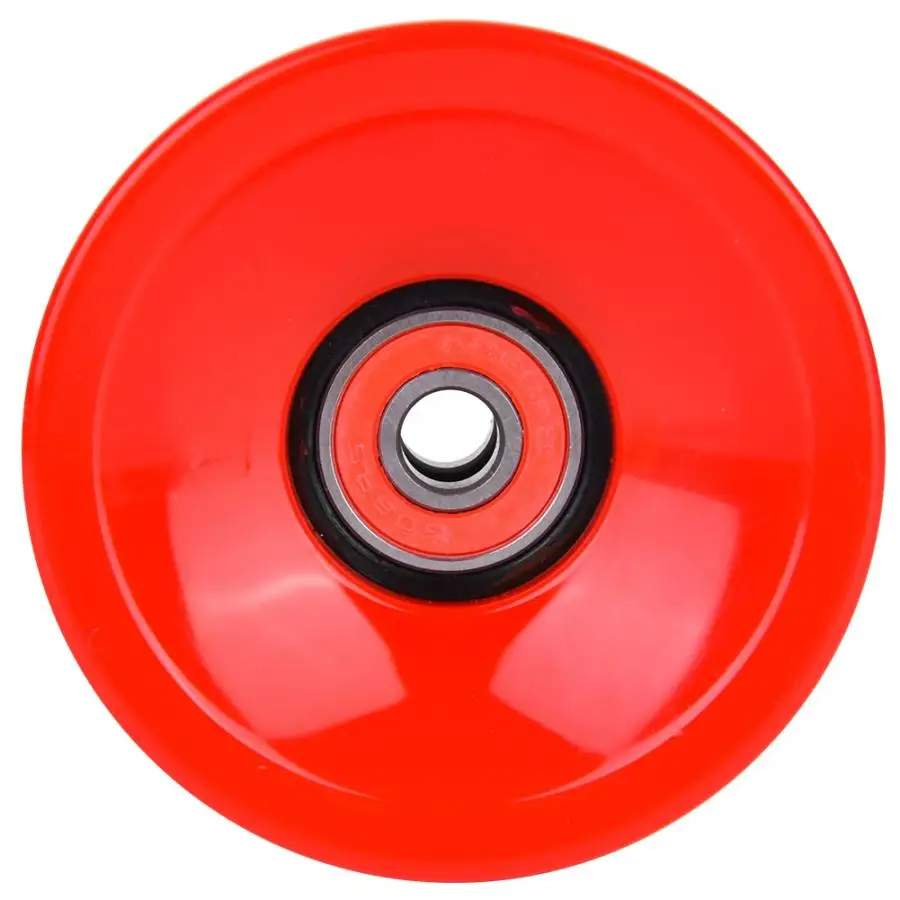 1 шт. подшипник из ПУ 70 мм самодельные Красные колеса для скейтборда