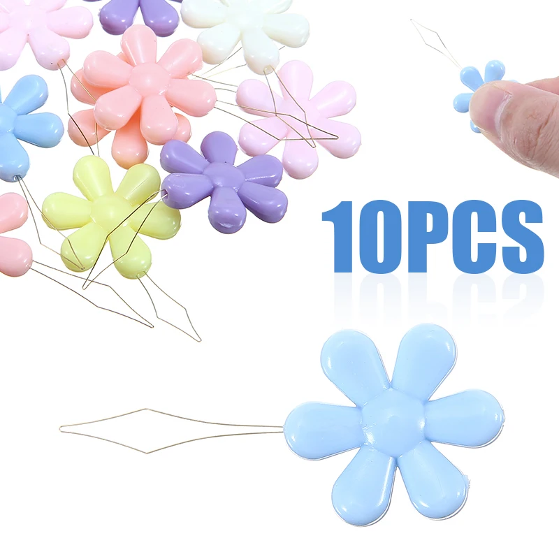 10 шт. иглы для вышивания ярких цветов | Дом и сад