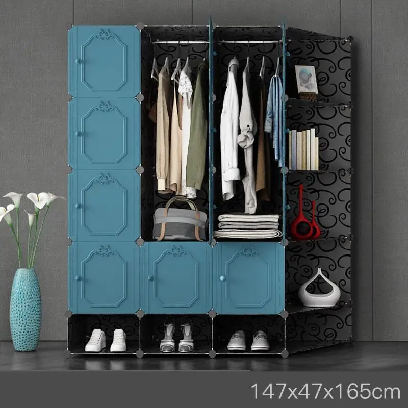 Version P Мобильный дальномер Chambre Kleiderschrank Armario Tela Meble комод мебель для спальни Guarda Roupa Mueble шкаф - Цвет: Version P