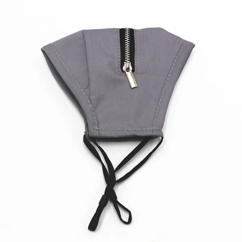 Модная маска с замком-молнией для лица принтом взрослых и мужчин смешные маски