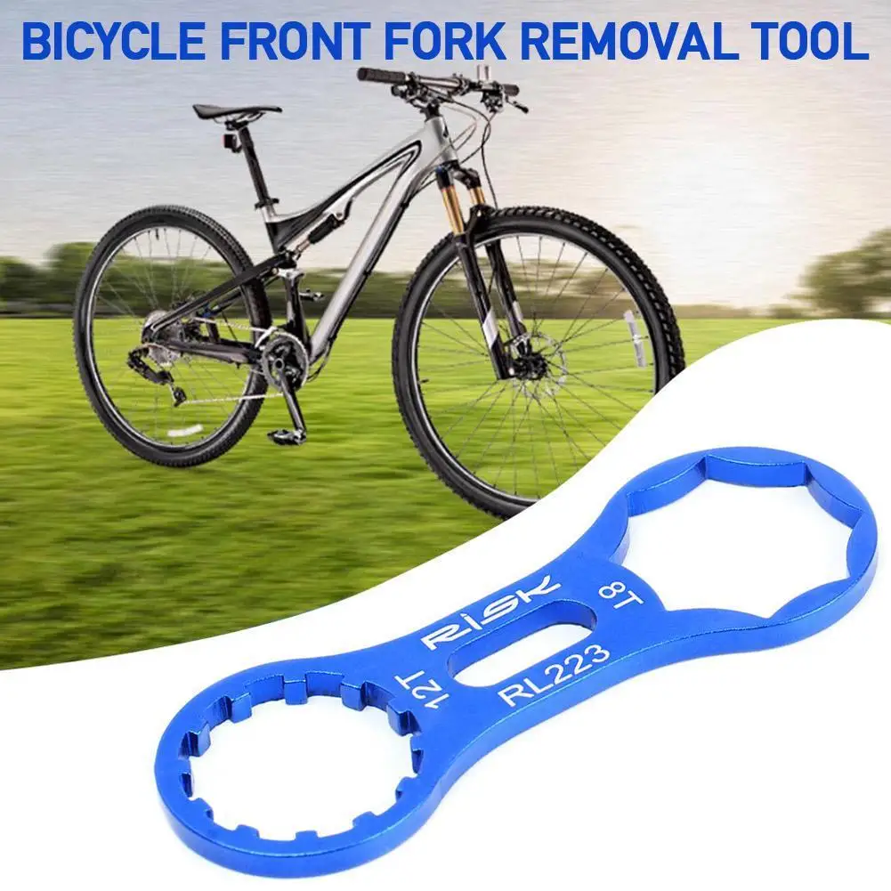 

Bicycle Fork Removal Tool Shock Absorber Front Fork Shoulder Cover Wrench Mountain Bike Repair And Removal Tool