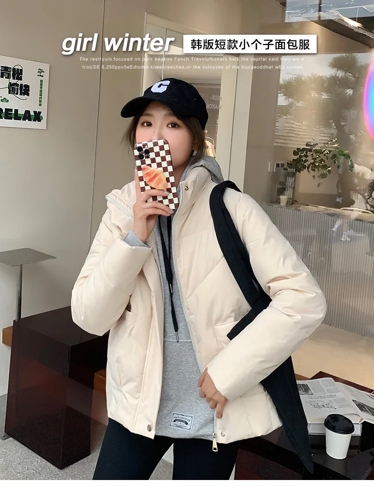 Clothing for Women Winter Coat  Woman Jacket The New Stand-up Collar Cotton Short Korean Version Loose