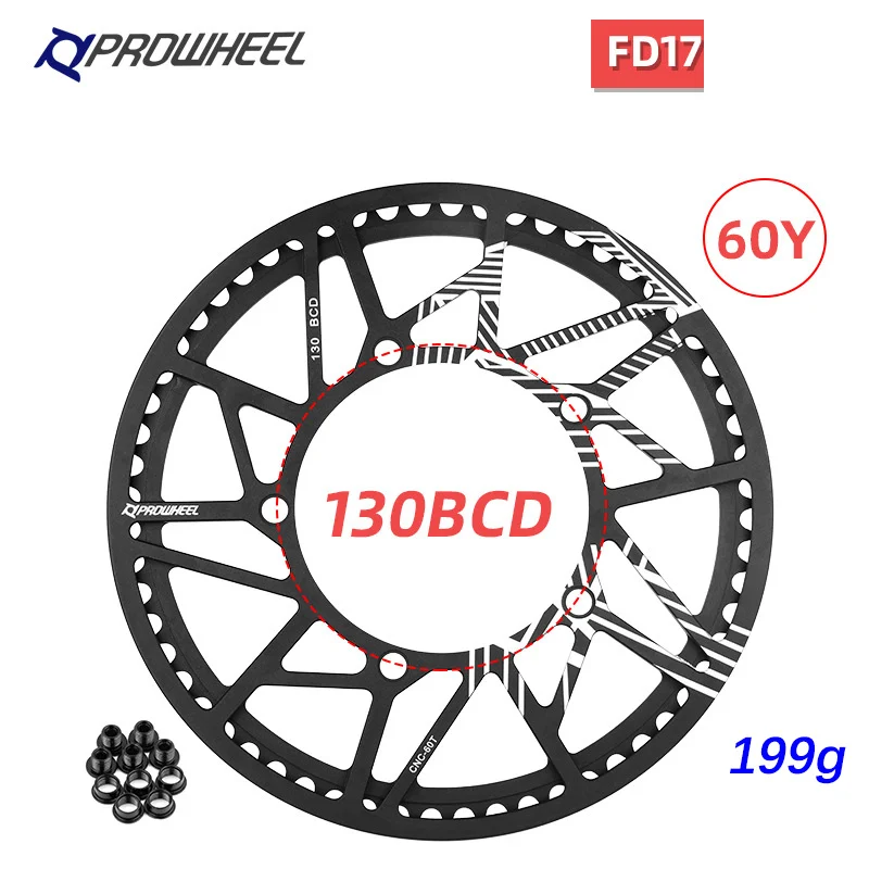 Складная велосипедная цепь Prowheel 130bcd 8 9 10 11s 56 58 60T алюминиевая легкая | Спорт и